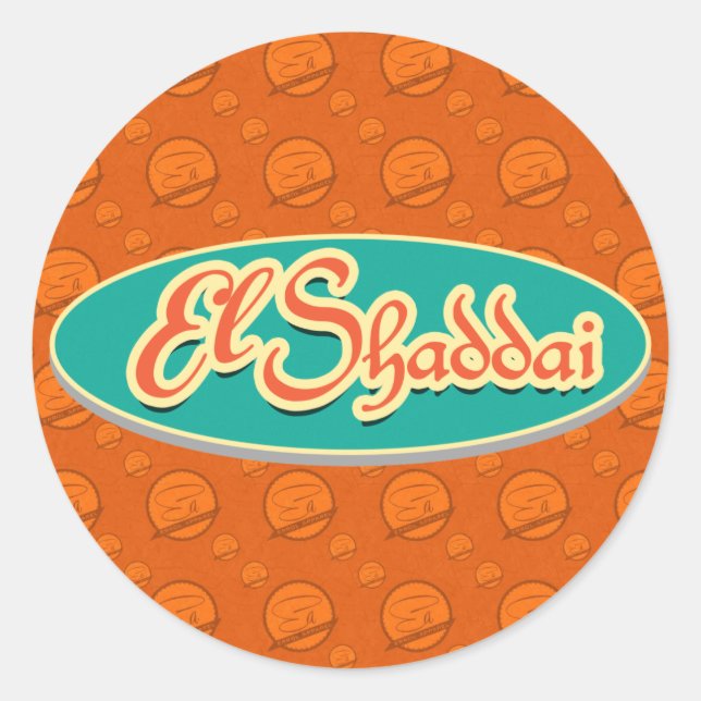 Adesivo El Shaddai Stickers (Frente)