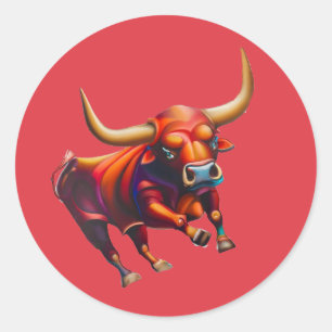 Adesivo El Toro A Cultura Mexicana Do Bull Espanhol