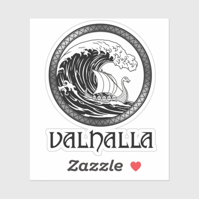 Adesivo El Valor del Vikingo (Folha)