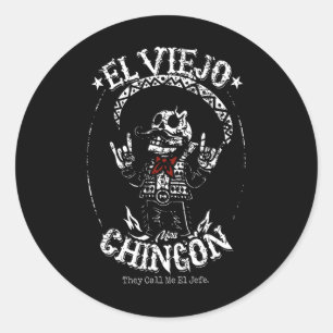 Adesivo El Viejo Mas Chingon Cinco De Mayo Mexicano 1