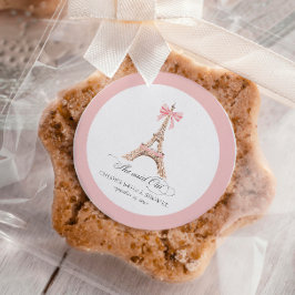 Adesivo Ela disse Sim Paris Arco Torre Eiffel CHÁ DE NOIVA