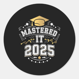 Adesivo Ela Dominou Isso 2025 Mestrado Graduação Gif