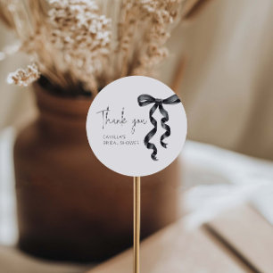 Adesivo Ela é casando Chá de panela Arco Negro