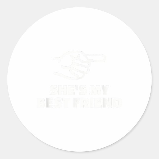 Adesivo Ela é minha melhor amiga Cópia (Frente)