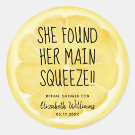 Adesivo Ela Encontrou Sua Fatia Principal De Limão De Aper