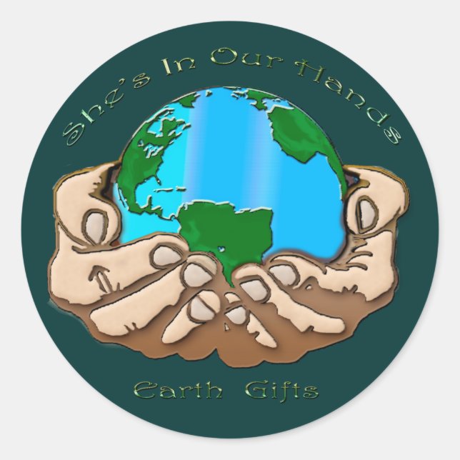 Adesivo ELA ESTÁ EM NOSSA Coleção DE MÃOS (Frente)