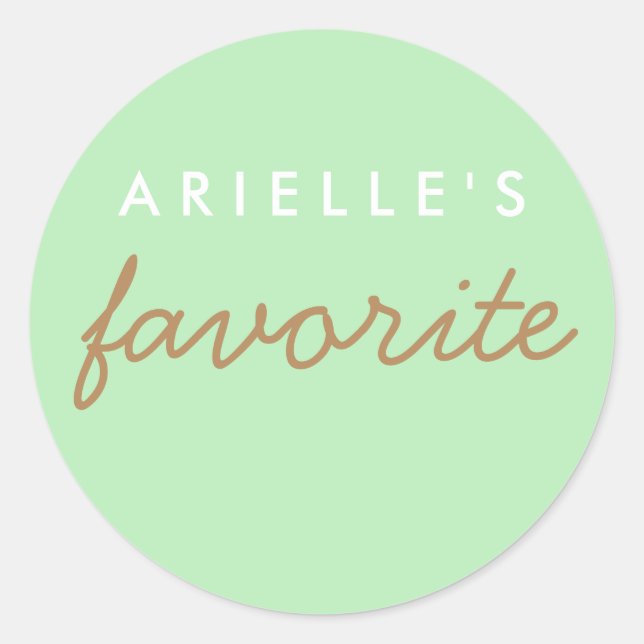 Adesivo "Ela", Snack favorito (Frente)