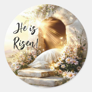 Adesivo Ele é Risen - Bênçãos Páscoas Envelope Selo