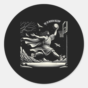 Adesivo Ele É Risen Rizzin Páscoa Jesus Christian Faith B