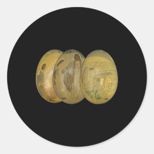 Adesivo Ele Está Risado Ovos De Páscoa Jesus Coelho Cristo