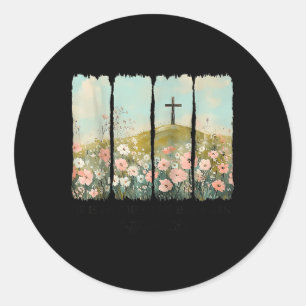 Adesivo Ele Não Está Aqui, Ele Está Risen Páscoa De Flor S
