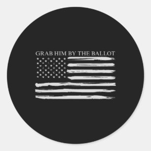 Adesivo Ele Por The Ballot Kamala Harris Wheimer 2024 Pres