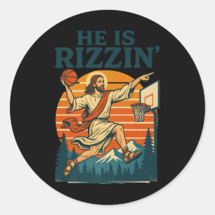 Adesivo Ele Ressuscitou Rizzin Páscoa Fé Cristã Jesus Ba