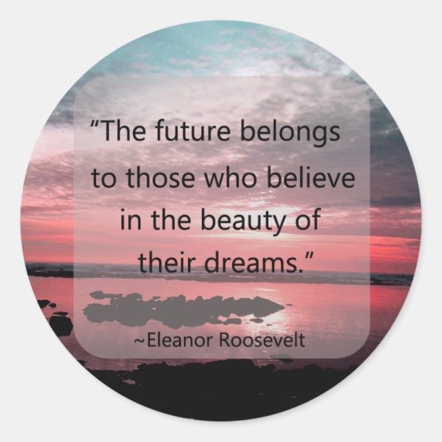 Adesivo Eleanor Roosevelt Cote (Frente)