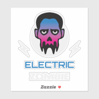Adesivo Electric Zombie Neon