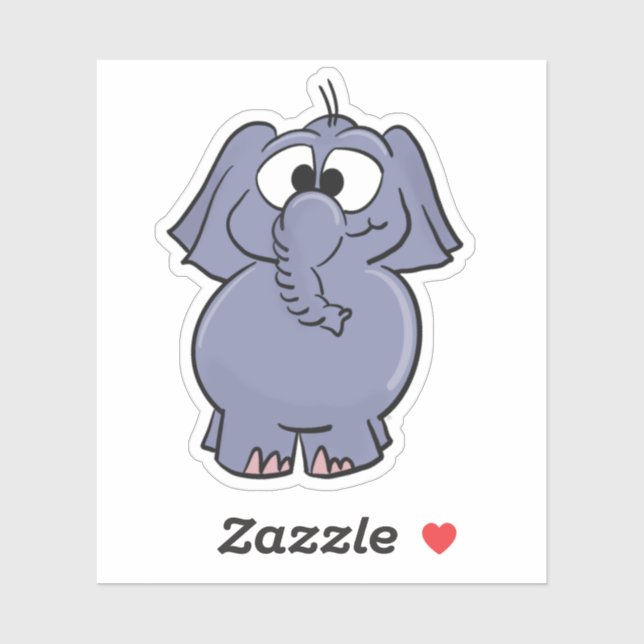 Adesivo Elefante (Folha)