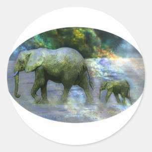 Adesivo Elefante africano