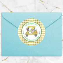 Elefante brilhante e Chá de fraldas de golfe macac