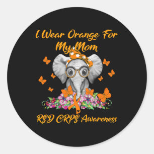 Adesivo Elefante Eu Visto Laranja Para A Minha Mãe Rsd Crp