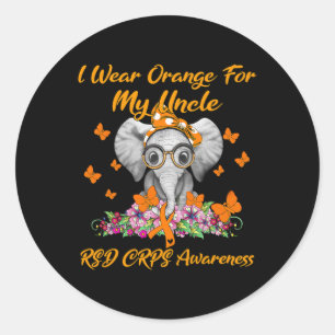 Adesivo Elefante Eu Visto Laranja Para Meu Tio Rsd Crps