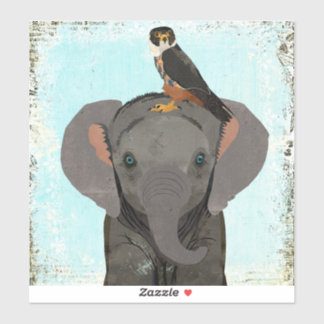 ADESIVO ELEFANTE & FALCÃO