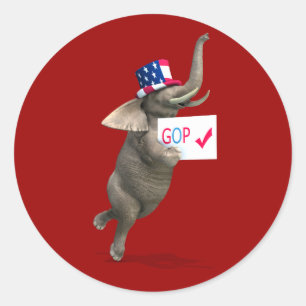Adesivo Elefante GOP