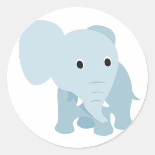 Adesivo Elefante para Bebê