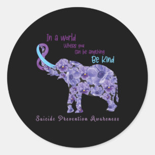Adesivo Elefante: Prevenção ao Suicídio Contra Semicolões