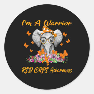 Adesivo Elefante, sou um guerreiro, Rsd Crps Consciência