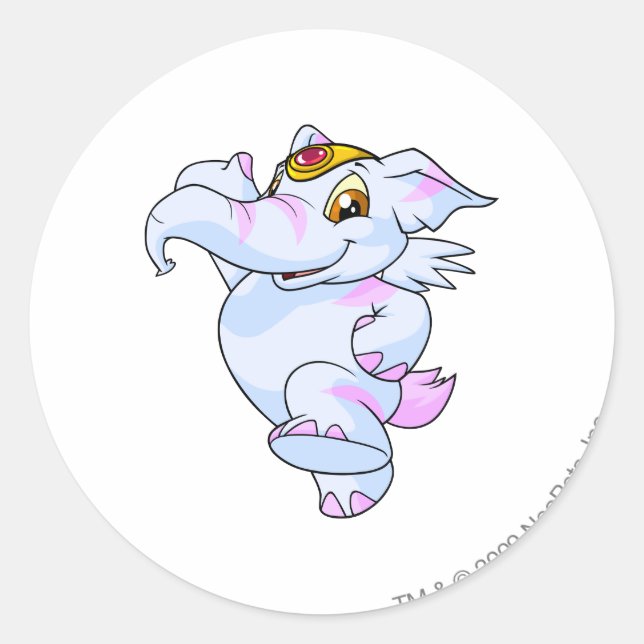 Adesivo Elefante Striped (Frente)