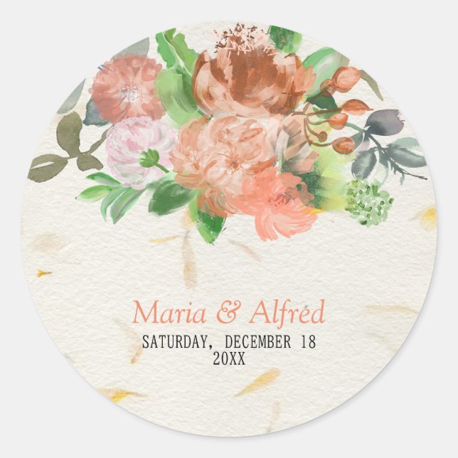 Adesivo Elegancia en Flor  (Frente)