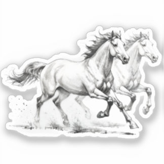 Adesivo Elegância Equina