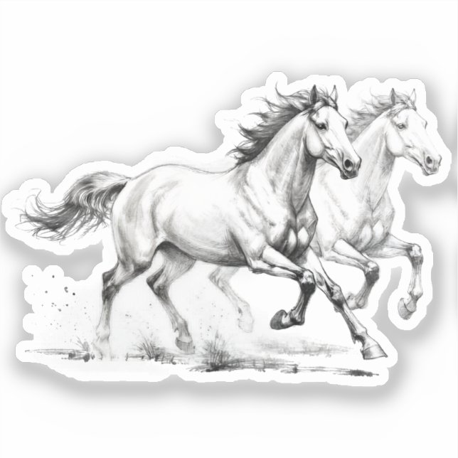 Adesivo Elegância Equina (Frente)