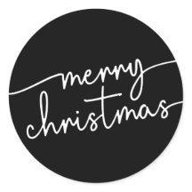 Elegância Polida: Feliz Natal em Letra Script Chiq