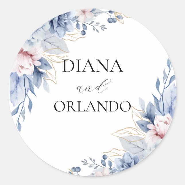 Adesivo Elegant Boho Wildflower (Frente)