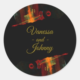 Adesivo Elegant Classic Modern Trendy Pattern #903 Wedding