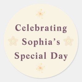 Adesivo Elegant Friendship Day Sticker for Her.