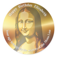 Elegant Mona Lisa Gioconda Leonardo Da Vinci