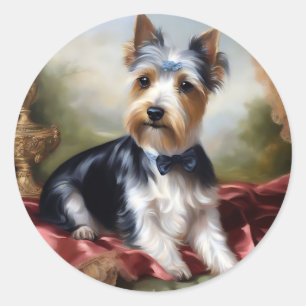 Adesivo Elegant Yorkshire Terrier Beauty