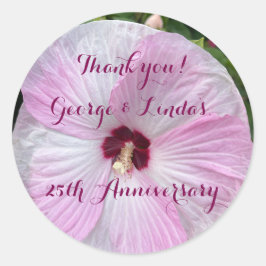 Adesivo Elegante, 25, Aniversário, Clássico