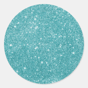 Adesivo Elegante Aqua Glitter