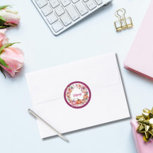 Elegante Aquarela Abóbora Rosa Dia de Ação de Graç