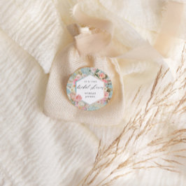 Adesivo Elegante Blush Bohemian Floral Chá de panela