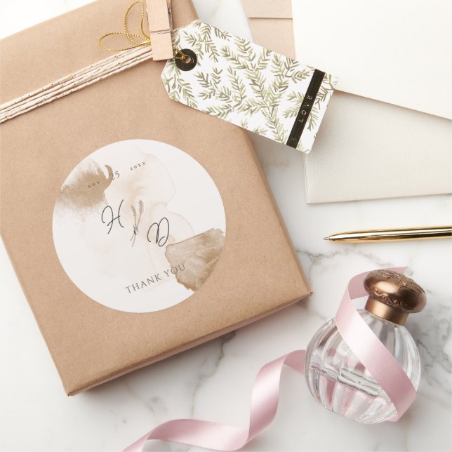 Adesivo Elegante Boho Watercolor (Presentear)