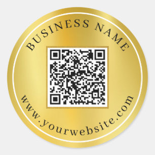 Adesivo Elegante de código QR personalizado