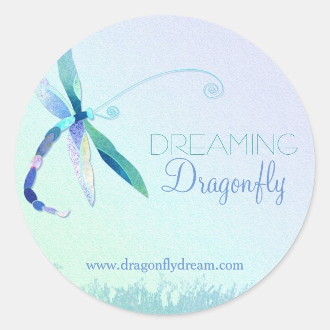 Adesivo Elegante Dragonfly Business (Frente)