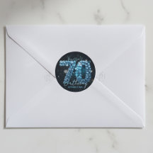 Elegante e Glamouroso Diamantes Azul Turquesa Aniv