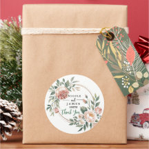 Elegante Flor de Pêssego de Eucalipto