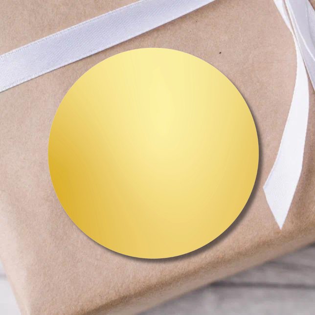 Adesivo Elegante Glamor Chic Faux Modelo Dourado (Criador carregado)