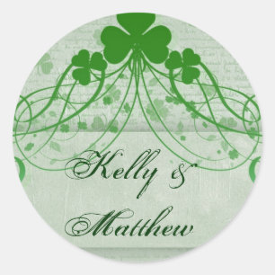 Adesivo Elegante Irlandês